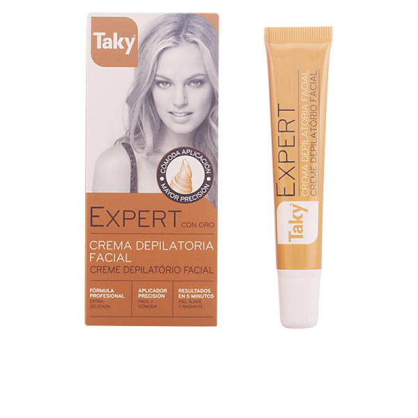 Taky Expert Con Oro Crema Depilatoria Viso Pelle Liscia In 5 Minuti 20 ml