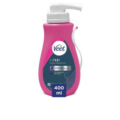 Veet Crema Depilatoria Dispenser Expert Legs And Body Depilazione Rapida E Duratura 400 ml
