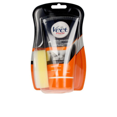 Veet Veet Men Crema Depilatoria Da Doccia Per Il Corpo Pelle Liscia In Minuti 150 ml