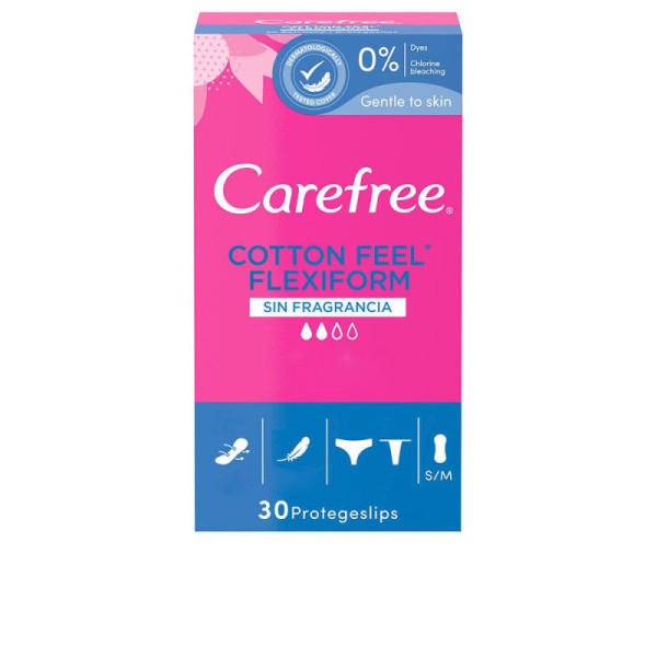 Carefree Carefree Assorbente Igienico Femminile In Cotone Freschezza Ogni Giorno 30 u