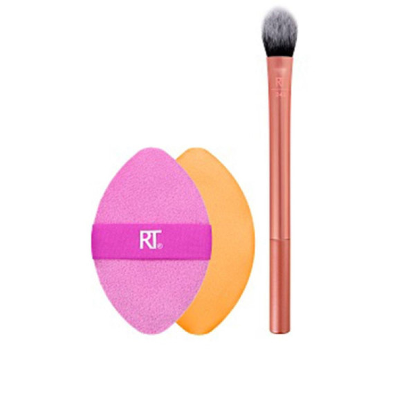 Real Techniques Poppin Perfection Set Di Strumenti Per Trucco Nascondi Sfuma Fissa 2 pz
