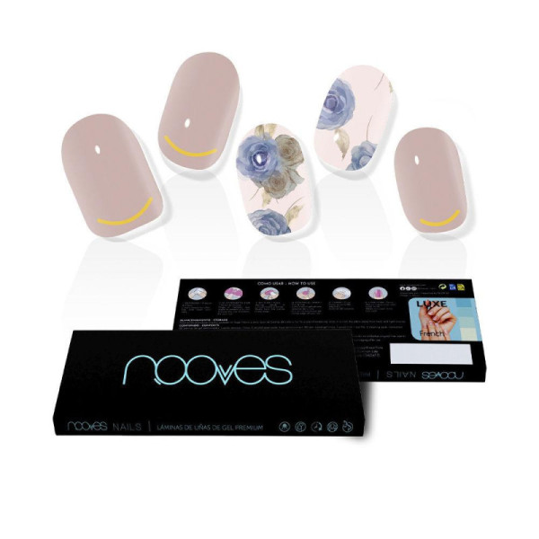 Nooves Láminas De Uñas De Gel Fogli Per Unghie In Gel Unghie Da Salone A Casa 20 u