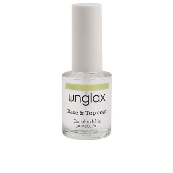 Unglax Cuidado Uñas Base E Top Coat Per Unghie Colore Prolungato Brillantezza Duratura 10 ml