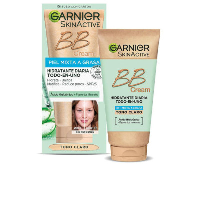 Garnier Skin Naturals Bb Cream Crema Bb Per Pelle Mista E Oleosa Protezione E Luminosità 50 ml