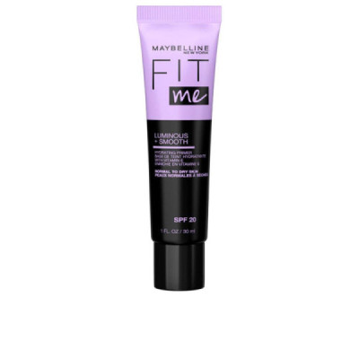 Maybelline Fit Me Luminous+Smooth Primer Idratante SPF20 Idratazione E Protezione Totale 30 ml