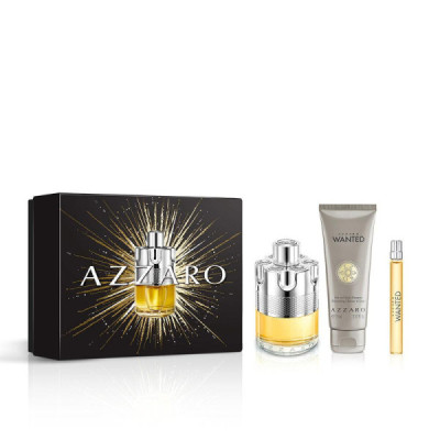 Azzaro Wanted Homme Profumo Eau De Toilette La Fragranza Degli Eroi 3 pz