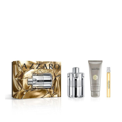 Azzaro Wanted Homme Profumo Eau De Toilette Seduzione Maschile Intensa 3 pz
