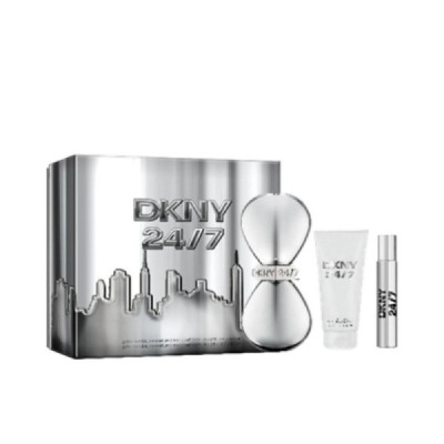 Donna Karan Dkny 24/7 Set Profumo Eau De Parfum Vibrante Essenza New York 3 pz