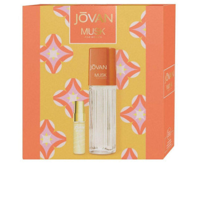 Jovan Jovan Musk Woman Lote Profumo Eau De Cologne Fragranza Artigianale Quotidiana 2 pz