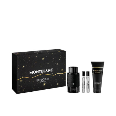 Montblanc Explorer Profumo Set Eau De Parfum Avventura Olfattiva Unica 4 pz