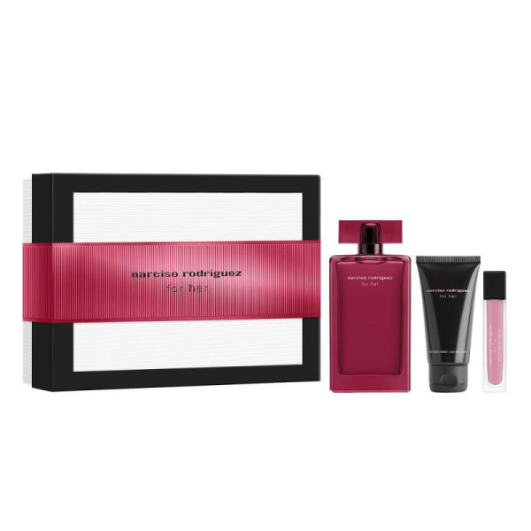 Narciso Rodriguez For Her Profumo Eau De Parfum Intense Esperienza Di Seduzione Unica 3 pz