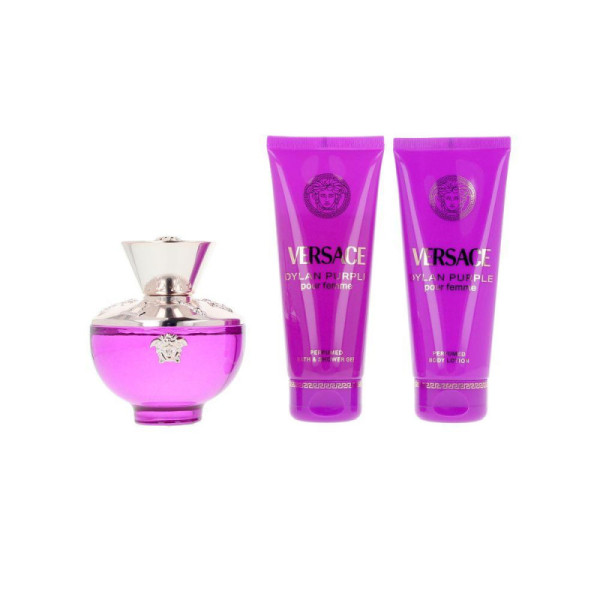 Versace Dylan Purple Profumo Eau De Parfum Floreale Fruttato E Sofisticato 4 pz
