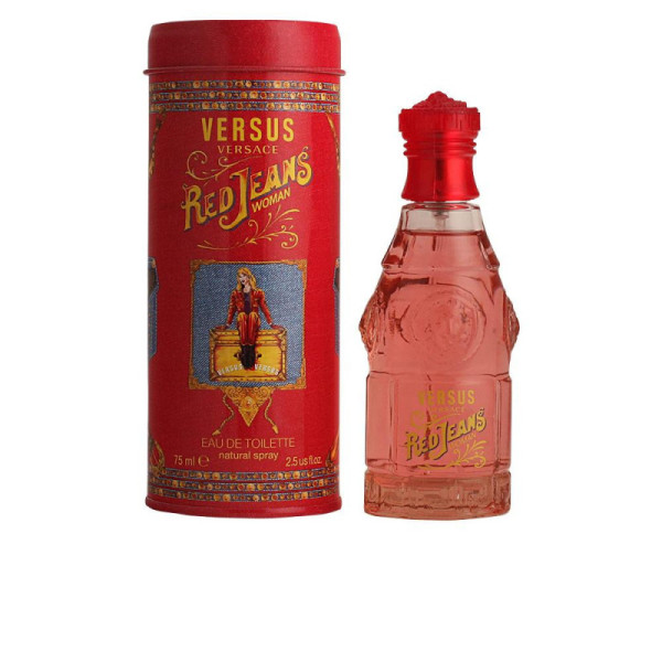 Versace Red Jeans Profumo Eau De Toilette Vibrazioni Nostalgiche 75 ml