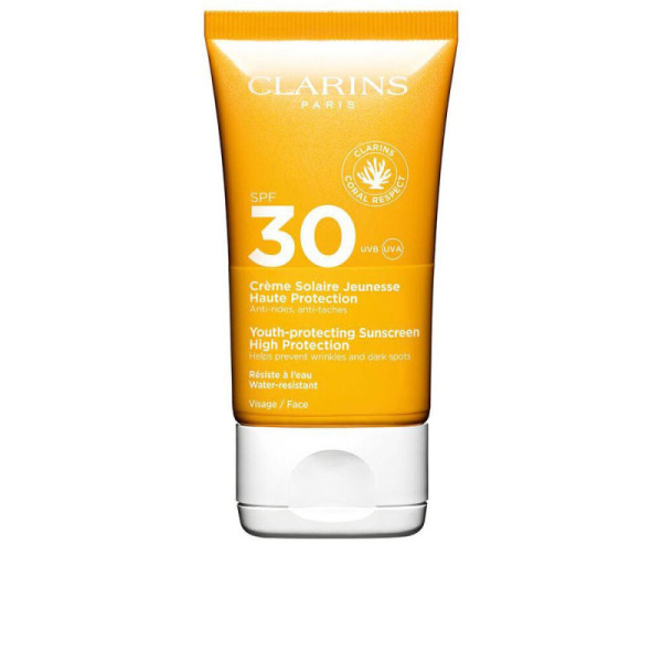 Clarins Solaire Crema Viso Dry Touch Finitura Opaca 50 ml