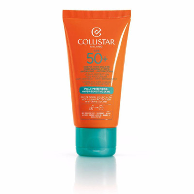 Collistar Perfect Tanning Crema Solare Viso Protezione Attiva Carnosina E Estratto Citrus 50 ml