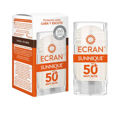 Ecran Ecran Sunnique Stick Protezione Solare Viso E Collo SPF50+ 30 ml