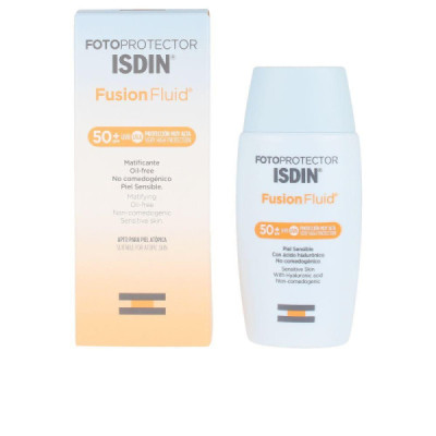 Isdin Fotoprotectores Isdin Fusion Fluid Fotoprotettore SPF50 Plus Protezione Per Pelle Sensibile 50 ml