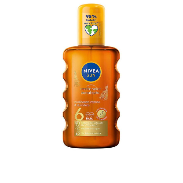 Nivea Sun Zanahoria Olio Solare Protezione Solare Efficace 200 ml