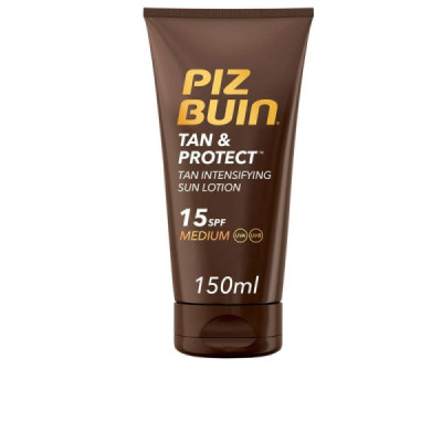 Piz Buin Tan & Protect Lozione Solare SPF 15 Pelle Radiosa 150 ml