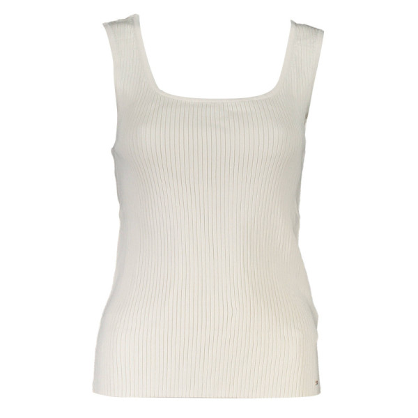 Canotta Tommy Hilfiger Donna Bianco Spalline Larghe Modal