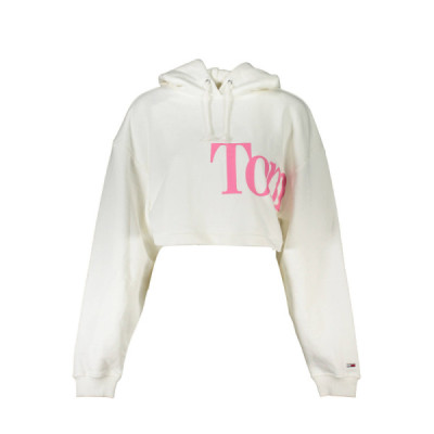 TOMMY HILFIGER FELPA SENZA ZIP DONNA BIANCO