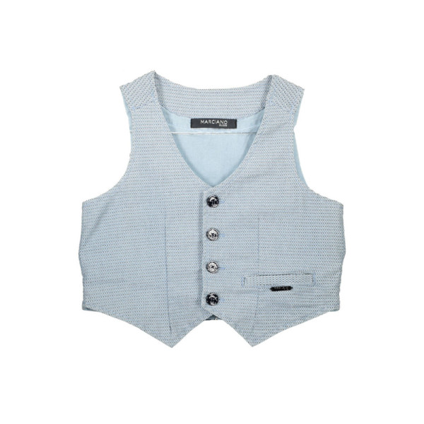 Gilet Guess Marciano bambino azzurro – Elegante e leggero – Stile raffinato per cerimonie e occasioni speciali