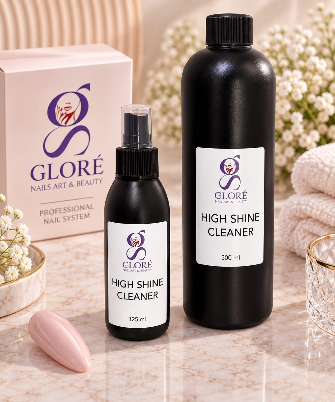 High Shine Cleaner Gloré nei formati da 125 ml e 500 ml